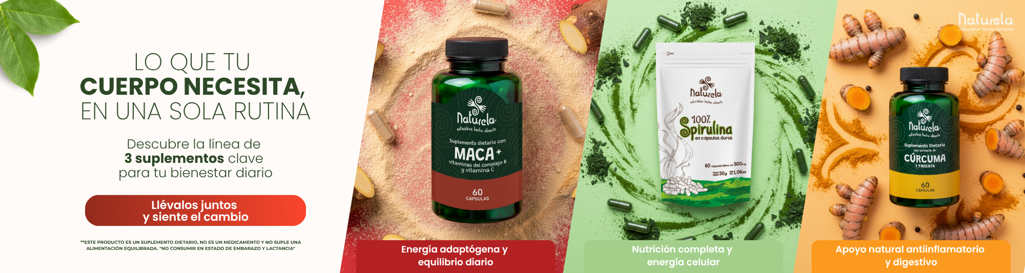 Energía, equilibrio y nutrición en una sola rutina