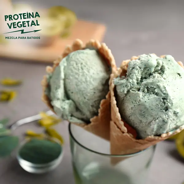 Helado de Proteína Vegetal "Serenidad Verde"