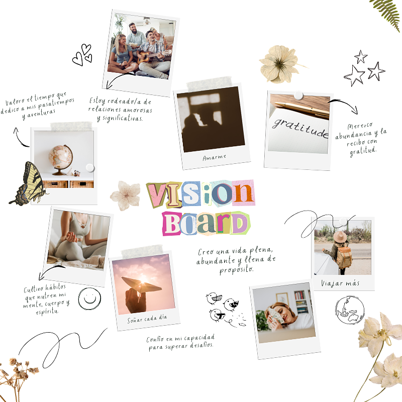 Diseña tu Vision Board: Una Herramienta para Tu Futuro