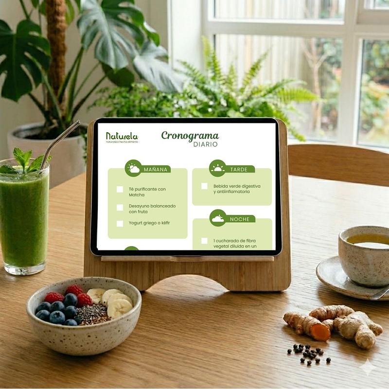 Reset digestivo en 7 días: registra y mejora tus hábitos