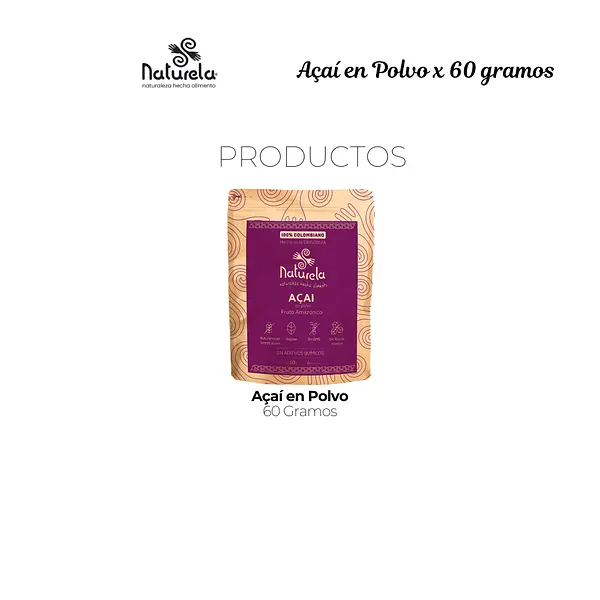 Pack X3 Açaí En Polvo (Acai) 100% Natural