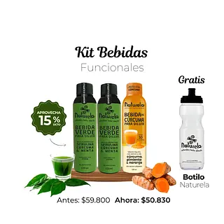 Kit Bebidas Funcionales