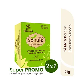 Spiruté Purificante Con Té Matcha