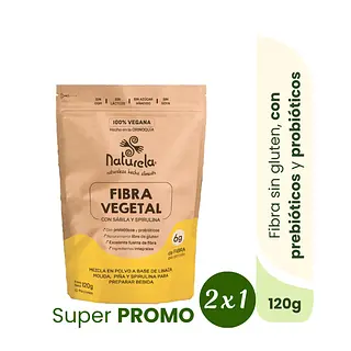 Fibra Vegetal Con Probióticos Y Prebióticos