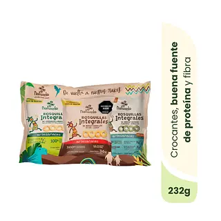 Rosquillas Integrales Arroz Surtidas 3 Sabores