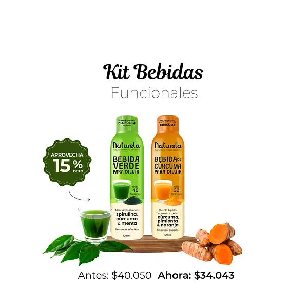 Kit Bebidas Funcionales