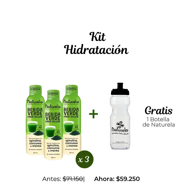 Kit Hidratación | Clorofila Liquida