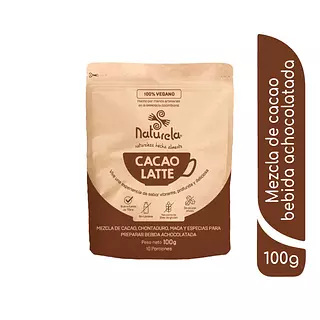 Bebida Cúrcuma Latte-Vainilla Bio Paquete, 60 g