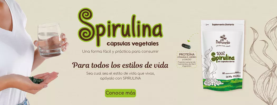 Spirulina Cápsulas